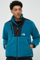 turkusowy The North Face kurtka MEN S 94 SHERPA DENALI JACKET