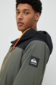 Odzież Quiksilver kurtka Morton EQYTJ03375 zielony