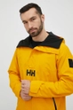 κίτρινο Helly Hansen μπουφάν για σκι Ullr