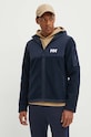 Helly Hansen bluza sportowa PATROL PILE z kapturem granatowy 53678