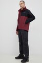 adidas TERREX kurtka przeciwdeszczowa Multi HI1625 bordowy AW22