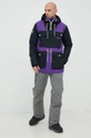 Colourwear kurtka snowboardowa Essential fioletowy