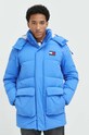 Μπουφάν Tommy Jeans μπλε DM0DM14392.9BYY