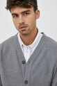 United Colors of Benetton kardigan 3P73U6001.507 szary