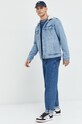 Hollister Co. kurtka jeansowa KI332.2170.230 niebieski AW22
