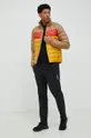 Πουπουλένιο αθλητικό μπουφάν Marmot Ares κίτρινο