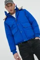 kék Superdry rövid kabát