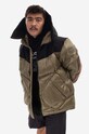 Пухова куртка Griffin Bonded Atlantic Parka без капюшона зелений GW22.03B