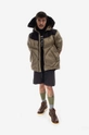 Griffin kurtka puchowa Bonded Atlantic Parka zielony