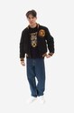 Billionaire Boys Club giubbotto bomber in misto lana Astro Varsity Jacket B22301 nero AW22
