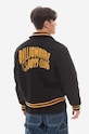 Îmbrăcăminte Billionaire Boys Club jachetă bomber din amestec de lână Astro Varsity Jacket B22301 negru