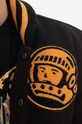 Billionaire Boys Club jachetă bomber din amestec de lână Astro Varsity Jacket negru B22301