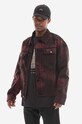 A-COLD-WALL* denim jacket Erosion Trucker non-insulated multicolor ACWMH025
