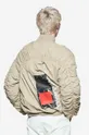 Bomber jakna A-COLD-WALL* Cubist Ruche Jacket  Temeljni materijal: 64% Pamuk, 36% Poliester Postava: 100% Poliester Ispuna: 100% Poliester