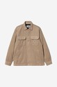 Carhartt WIP jacket Whitsome Shirt Jac beige I028827