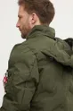 Bunda Alpha Industries Hooded Logo Puffer Pánský