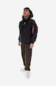 Alpha Industries geacă Logo Puffer 108107.03 negru AW22