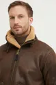 brown Alpha Industries jacket B3 Arctic