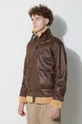 brown Alpha Industries jacket B3 Arctic