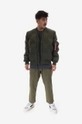 Alpha Industries bomber jacket MA-1 Emb. Logo Puffer green