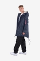 Parka Alpha Industries Raincoat TL mornarsko plava