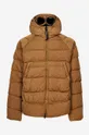 brown C.P. Company down jacket