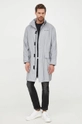 Karl Lagerfeld parka 225W1580 srebrny