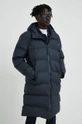 Μπουφάν Rains 15070 Long Puffer Jacket σκούρο μπλε