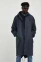 Rains rain jacket 18140 Fishtail Parka navy
