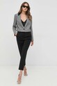 Twinset marynarka wełniana 222TT2312 czarny AW22