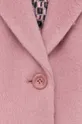 ružová Vlnený kabát Marella