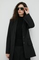 Sako s primjesom vune By Malene Birger crna Q70369011