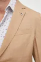 Пиджак с примесью льна BOSS Мужской