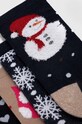 Vero Moda sosete 4-pack 10274034.SnowWhite multicolor AW22
