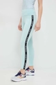 zielony Guess legginsy ALINE Damski