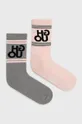 rózsaszín HUGO zokni (2 pár) Női