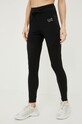 Легінси EA7 Emporio Armani трикотаж чорний 6LTP56.TJBNZ