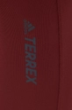 bordowy adidas TERREX legginsy sportowe Multi