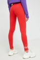 czerwony adidas Originals legginsy