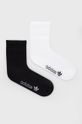 černá Ponožky adidas Originals HL9424 ( 2-pak) Dámský