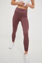 Puma legginsy treningowe wzorzyste różowy 522308