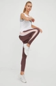 Puma edzős legging Evostripe lila