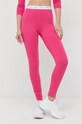 Guess legginsy CARRIE aplikacja różowy O2BB00.KBBU1