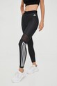 adidas Performance legginsy treningowe Hyperglam z elastanem czarny HC8957
