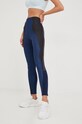 adidas Performance leggins de alergare Marimekko HH7315 bleumarin AW22
