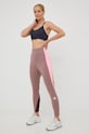 adidas Performance legginsy do biegania Own The Run HK9010 fioletowy AW22