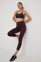 adidas Performance leggins de alergare tricotaj violet HM1161