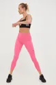 adidas Performance legginsy do biegania Run Icons różowy