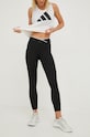 adidas Performance legginsy treningowe HF6676 czarny AW22