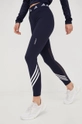 granatowy adidas Performance legginsy treningowe Damski